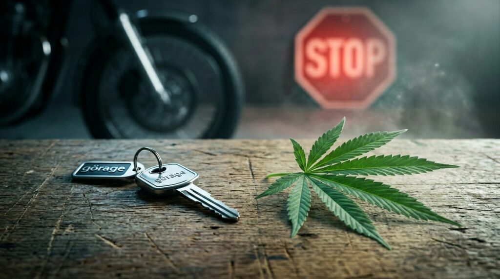 Entscheidung: Motorrad oder Kiffen und Führerschein verlieren