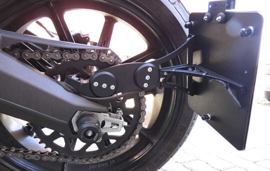 Kennzeichen für Motorräder 6 Motorrad-Kennzeichen
