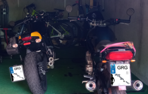 Motorrad-Kennzeichen