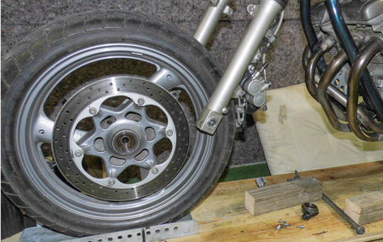 Reifenwechsel Motorrad