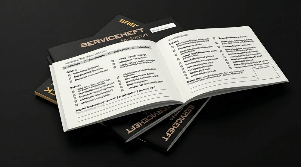 Serviceheft Motorrad von gÖrage motorcycles