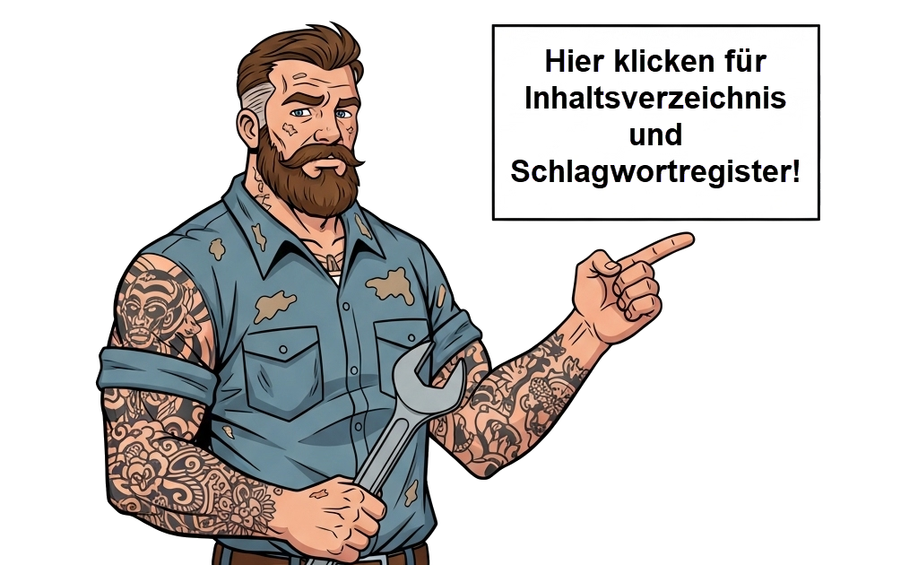 #motorbike #bikerepair ME 8 Inhalt, Register