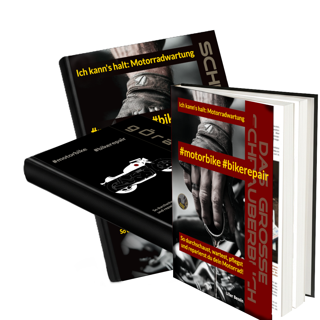 #motorbike #bikerepair, Biker, Schrauberbuch