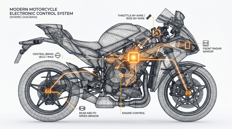 Assistenzsysteme Motorrad