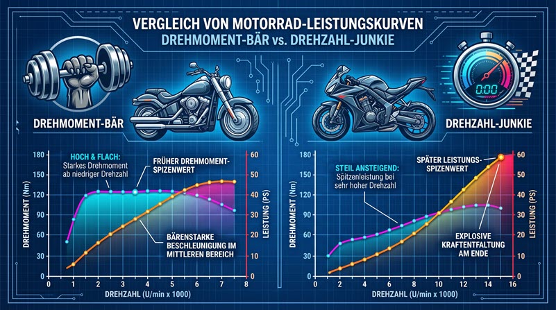 Leistung und Drehmoment